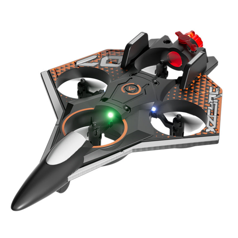 New light-up spray remote control airplane - kids' fighter jet model - boy's toy glider - elementary school drone