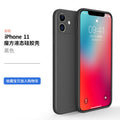 Iphone 17 pro liquid silicone case, compatible with apple 15 pro, straight edge precision cut full coverage silicone 13 protective cover