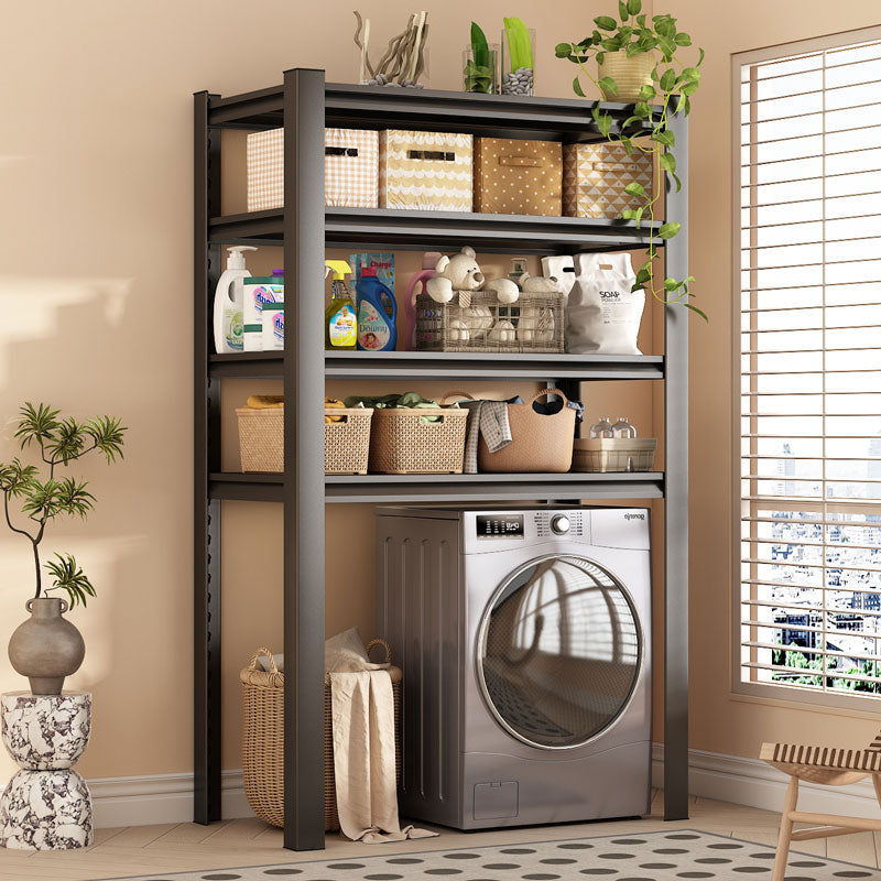 Household storage rack, multi-layer office floor-standing washing machine, storage above the balcony, empty luggage storage