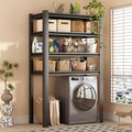 Household storage rack, multi-layer office floor-standing washing machine, storage above the balcony, empty luggage storage