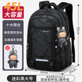 Schoolbag for boys junior high school students 2026 new arrival large capacity middle school students high school students burden reduction spine protection backpack men's style