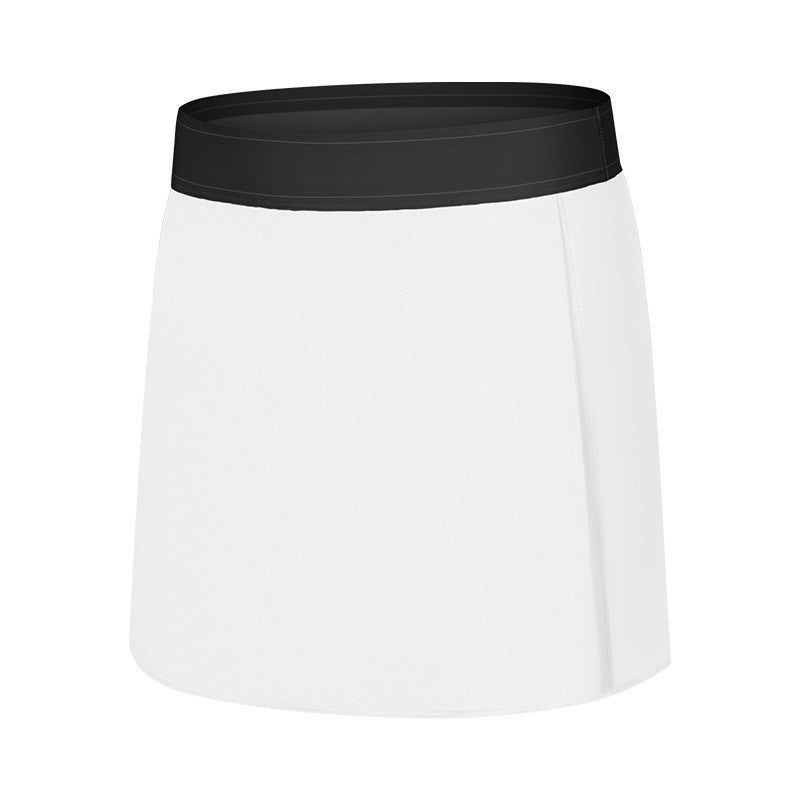 Luxtre new moisture-wicking, sweat-absorbing, cooling tennis skirt - quick-dry, double-layered, anti-exposure skort dk229