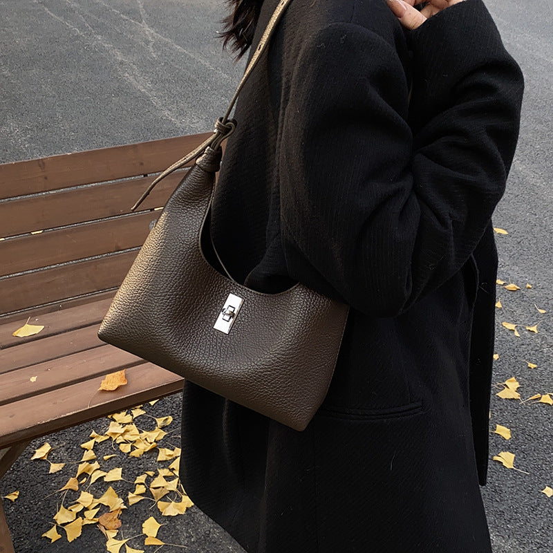 Bags Women's Bags 2025 New Simple Underarm Shoulder Bags Fashion Versatile Handbags Daily Commuter Messenger Bags