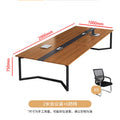 2.0m conference table + 6 chairs