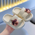 Kids' cartoon bath slippers - non-slip, indoor, summer, soft sole, cute slides for boys and girls