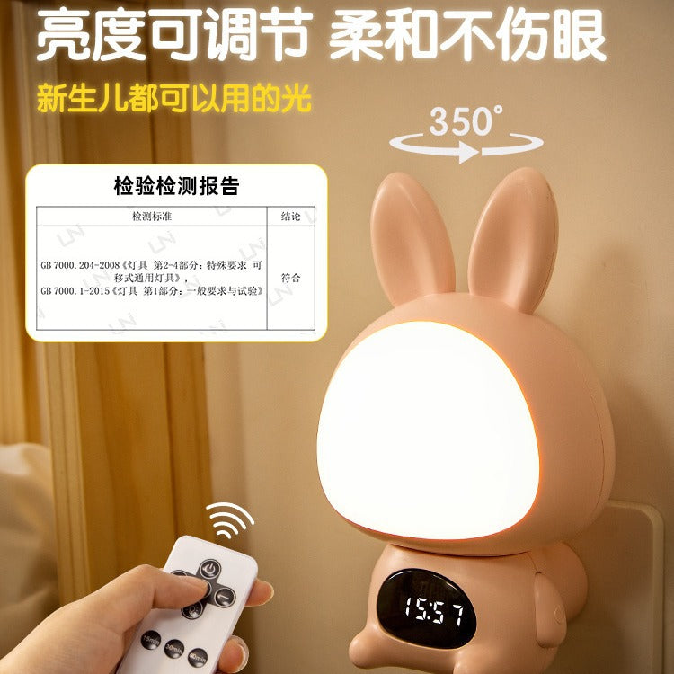 Night light baby feeding charging and plug-in remote control postpartum baby special eye protection sleep bedroom bedside table lamp