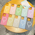 2-in-1 jelly magnetic case for iphone 16 pro max, apple 15 skin-feel matte protective cover for iphone 14