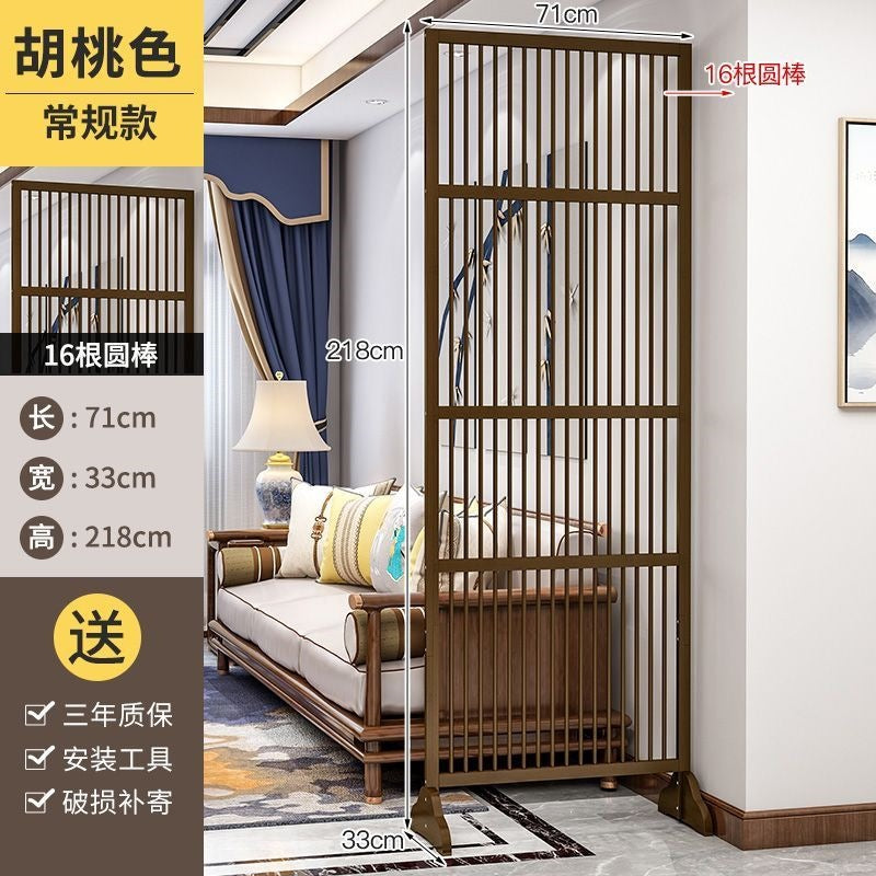 New chinoiserie screen partition living room bedroom foldablemovable hotel office simple modern simple blocking entrance