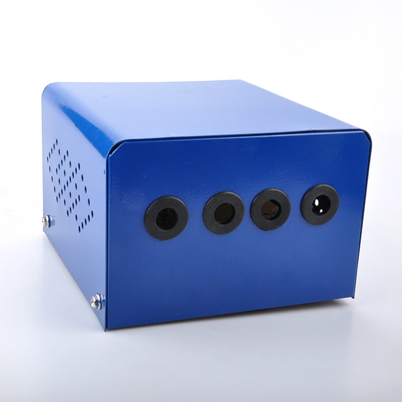 Direct wholesale 3KW hollow heat dissipation blue empty box durable protection generator distribution box small watch box accessories
