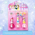 Sanrio frozen nail art stickers makeup toys - eco-friendly, harmless, quick-drying, peel-off kids' nail polish set
