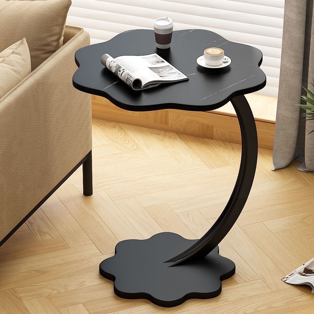 Scandinavian style accessible luxury bedside table bedside storage rack living room sofa side table small coffee table bedside table marble countertop