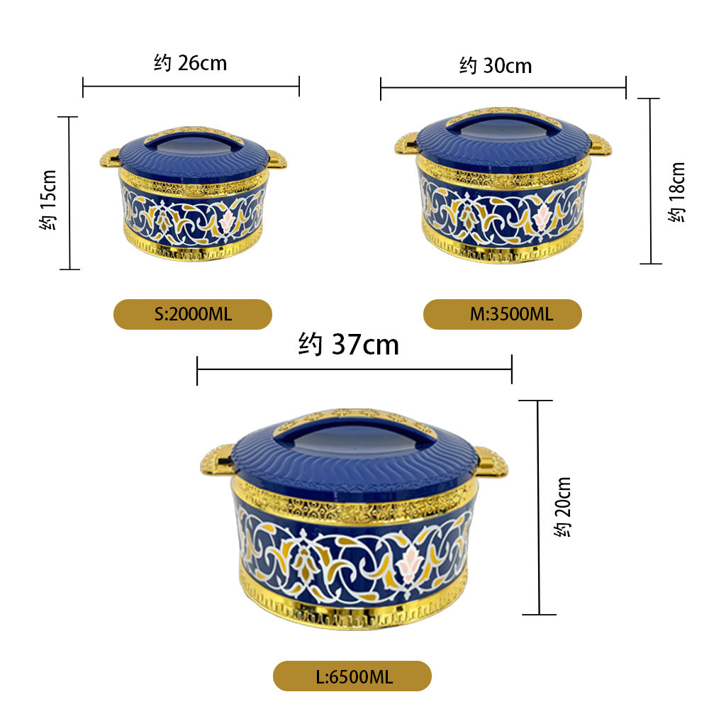 Heat preservation box 3pcs lunch box heat preservation box suit food heat preservation tableware