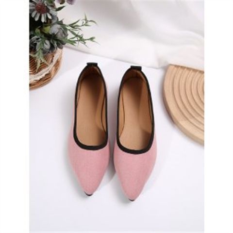 autumn new arrival: plus size suede casual flats - korean style comfortable low-cut loafers for women