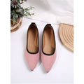 autumn new arrival: plus size suede casual flats - korean style comfortable low-cut loafers for women