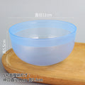 No. 5 bowl translucent blue