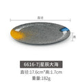Melamine plate japanese plastic barbecue plate imitation porcelain round flat plate barbecue plate restaurant hot pot tableware dish plate commercial