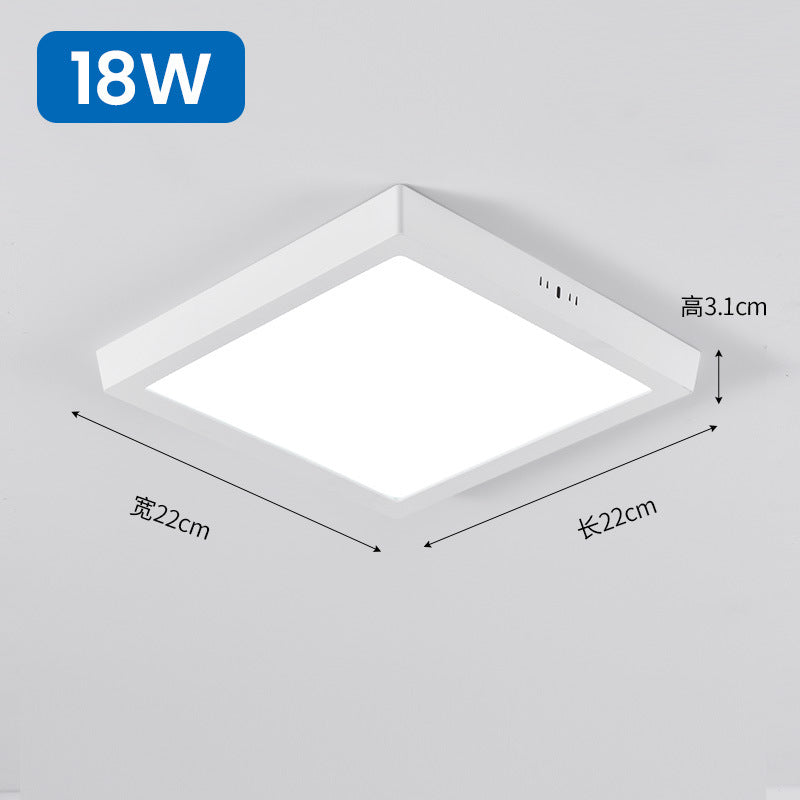 [Strict selection] Aisle light, corridor bedroom LED three-proof ceiling light, modern simple bathroom waterproof balcony light
