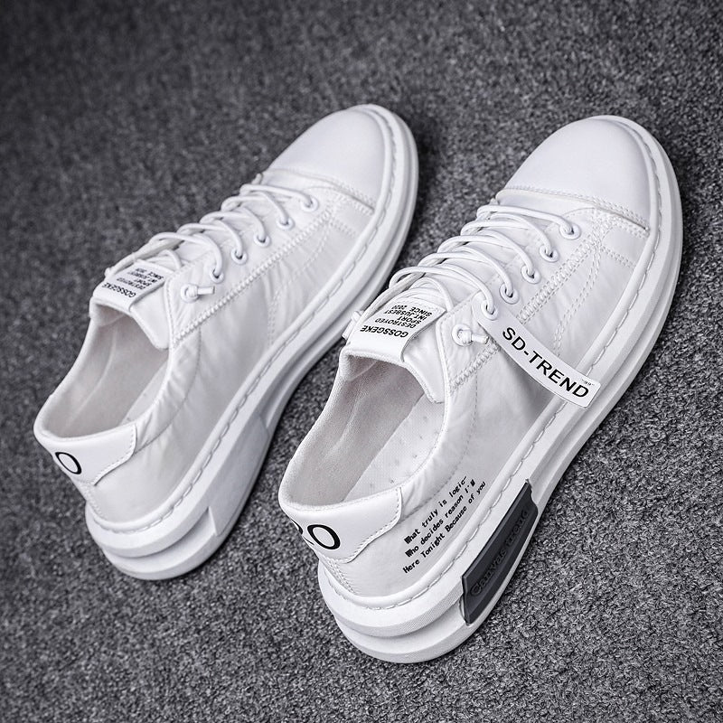 Spring men's shoes breathable ice silk canvas trendy shoes quick-drying cloth shoes slip-on lazy driving men's popular sneakers