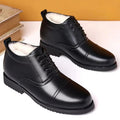 Winter new arrivals: stylish and minimalist men's high-top cotton shoes - versatile, warm, comfortable, fleece-lined, extra thick, casual snow boots