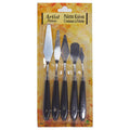 5-piece chocolate scraper, small spatula, cake decorating, smoothing, spatula, color mixing, baking tool set
