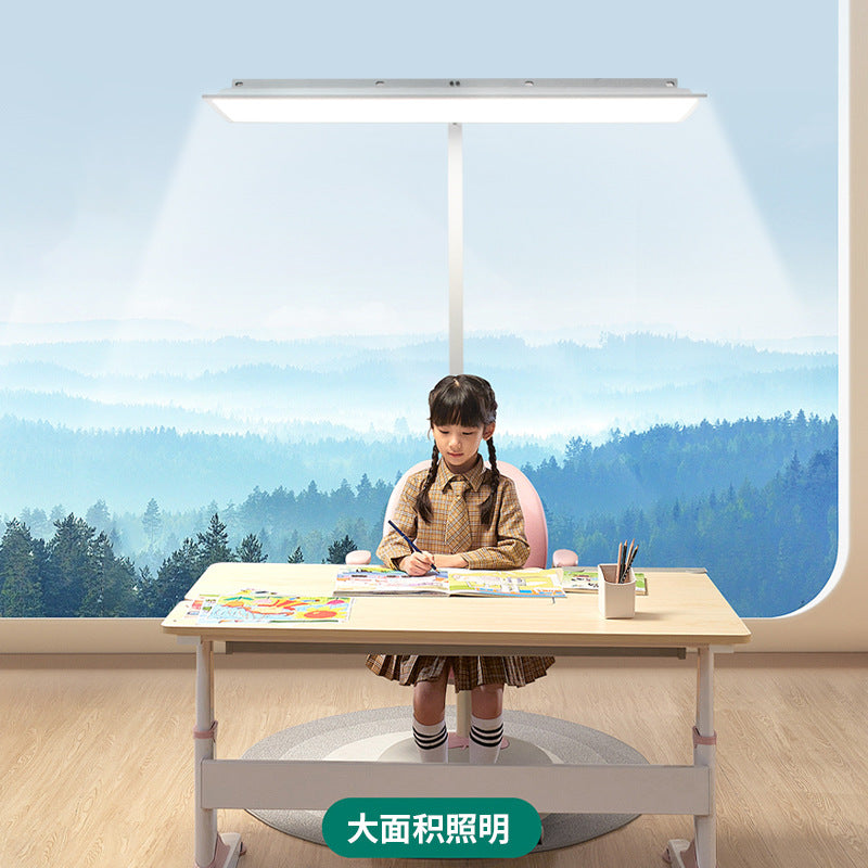 Eye-care floor lamp - ideal for studying, reading, and desk use. new national standard compliant, perfect for classrooms and large-space lighting