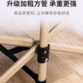 Single foldable bed, lightweight office lunch break nap handy gadget, simple and portable camp bed, lounge chair, for home companion