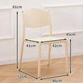 Outdoor bar chair scandinavian net red bar chair thickened plastic high chair bar stool for homecasual high stool
