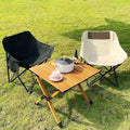 Outdoor folding chair fishing stool portable elevated moon chair outdoor dinner folding lounge chair installation-free foldable bed