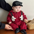 Spring & fall super cute jumpsuit for going out baby jacket autumn clothes baby hooded romper cute going out clothes trendy