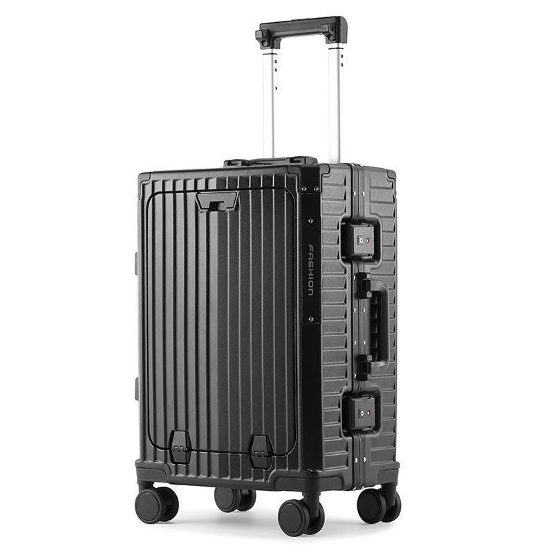 New suitcase female trolley case male strong and durable student universal wheel password suitcase small leather case