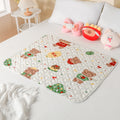 Waterproof and breathable baby changing pad - premium grade a, washable, large size - suitable for babies, bed sheets, and menstrual pads