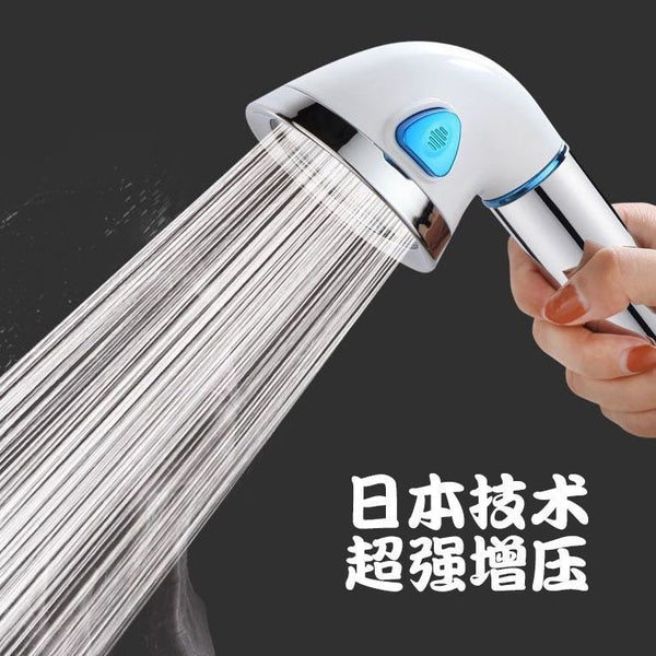 Pressurized rain shower shower head set Single head bath Pressurized bath bathroom Faucet water heater Yuba