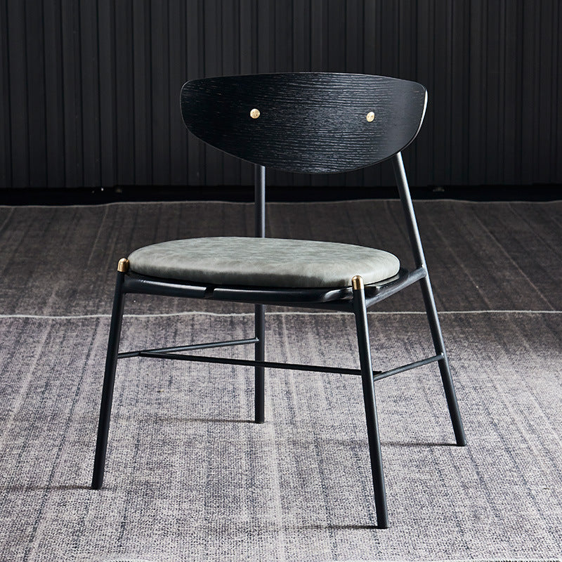 American industrial style loft chair designer creative personality retro furniture iron chair cafe casual back dining chair