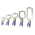 C-type powerful pliers, industrial grade multi-functional 10inch flat head and flat mouth power fast clip fixing tool pliers