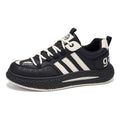 Spring new men's shoes 2026 soft sole leather sneakers fashion trendy casual shoes comfortable versatile low-top shoes for men
