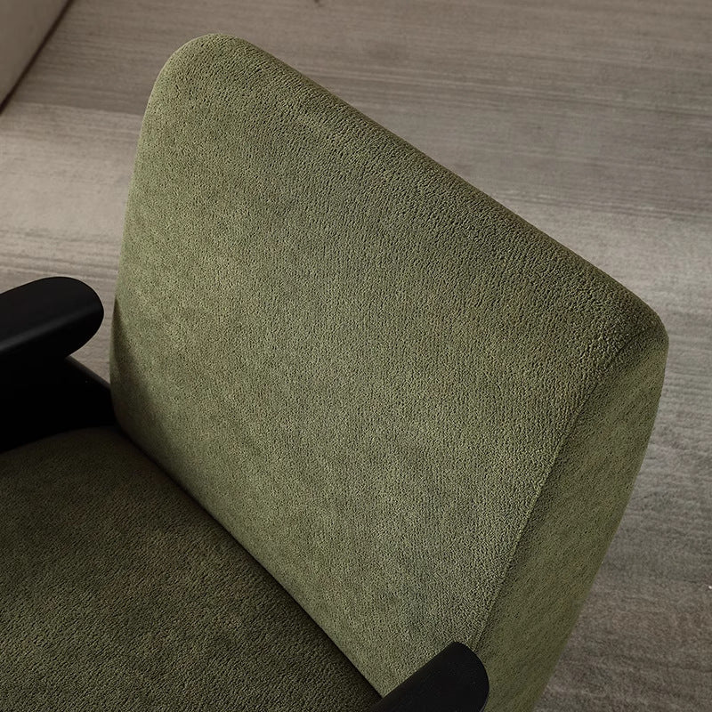 Richard chair - single seater sofa chair, french retro style, solid wood, small apartment living room, designer leisure chair