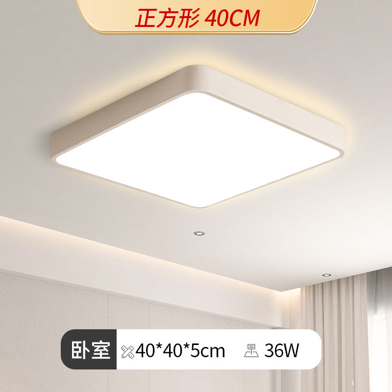 Ultra-thin ceiling light led bedroom light main light simple kitchen study balcony living room light Zhongshan Lighting Factory direct sales