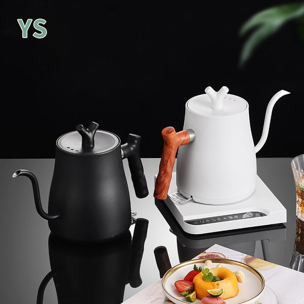 Electric Kettle, Swan Neck Electric Kettle Hotel Wholesale Stainless Steel Tea Pot Long Mouth Coffee Pot, Kettle