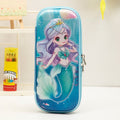 Green mermaid stationery box