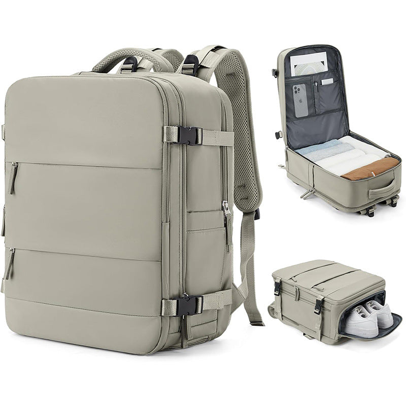 New travel backpack portable large-capacity multi-functional waterproof business backpack dry and wet separation leisure travel bag