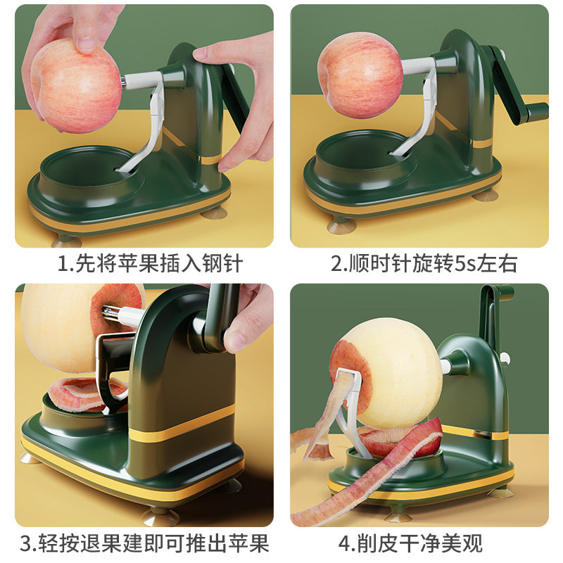 Apple peeling handy gadgetfor homehand-operated fully automatic fruit peeler multifunctional peeling machine peeler scraper