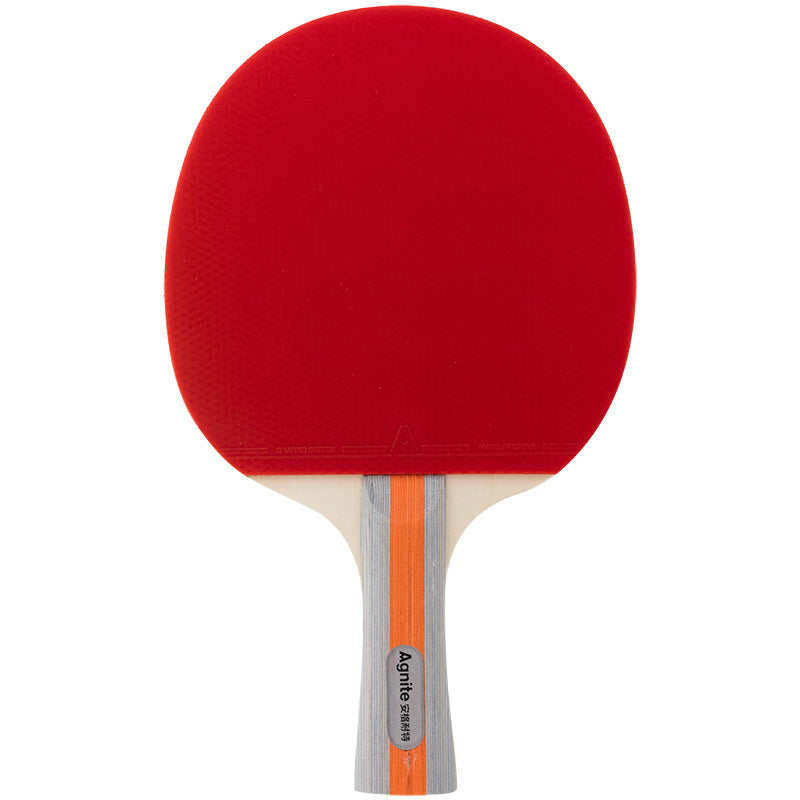 Deli F2310 Angnet Competition Beginner Student Double Sided Anti-Glue Table Tennis Racket Two 3 Balls Wholesale