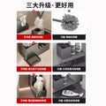 Toilet brush - no drilling required, bathroom toilet brush, toilet bowl cleaner, all-around cleaning tool for a spotless toilet