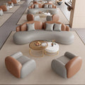 Hotel lobby, lobby, vip rest area, reception, sofa, guest sales department, curved sofa, sales department, negotiation group