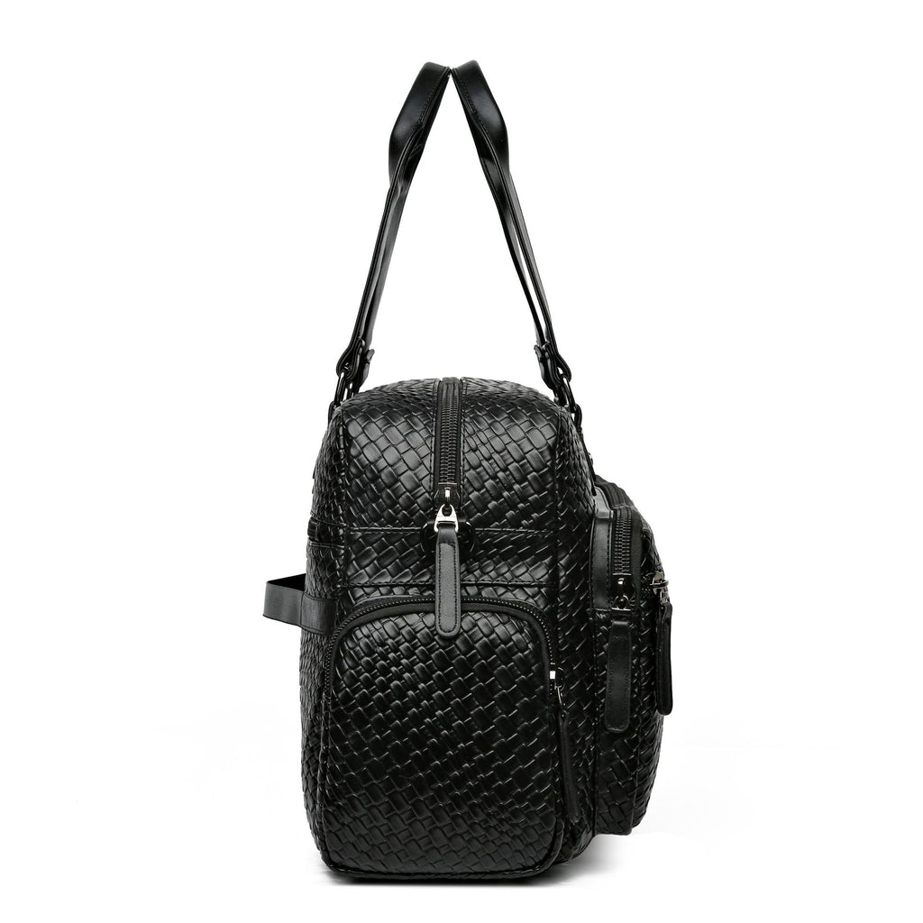 New men's fashionable and simple shoulder bag large-capacity business commuter handbag casual trend wear-resistant travel bag