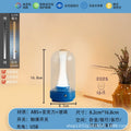 creative small waist led atmosphere bedroom bedside light luxury high-end night light bar desktop charging lamp
