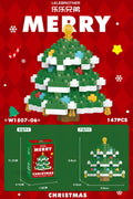 W1507-06 christmas tree [color box] 147pcs