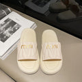 New women's summer outdoor slippers - lightweight, fashionable, korean style, non-slip, versatile, trendy, platform sandals