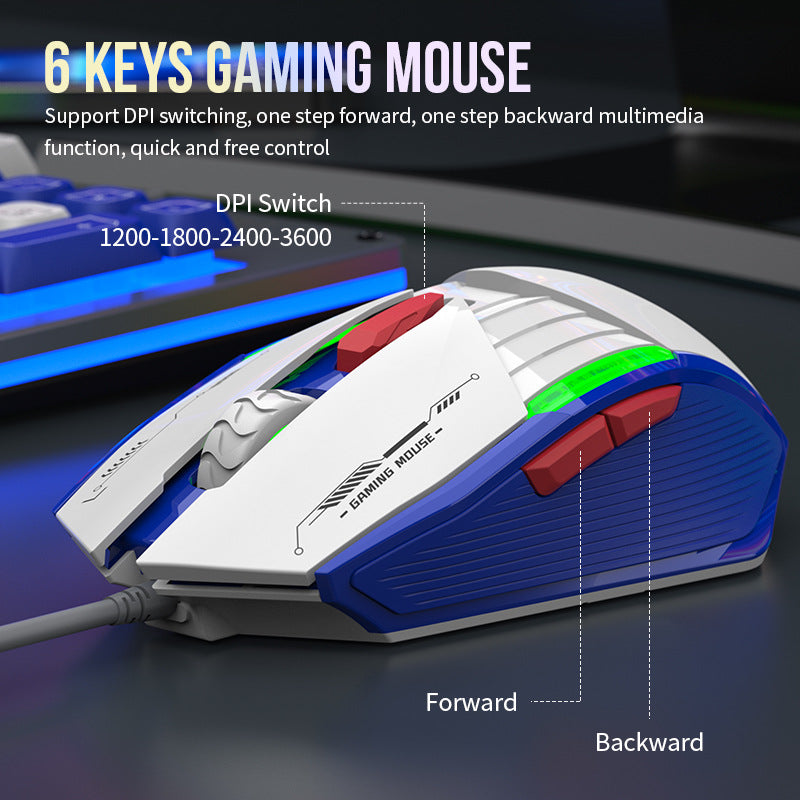 Raiku k98pro color matching wired rgb customized gasket e-sports game 98-key wired suit