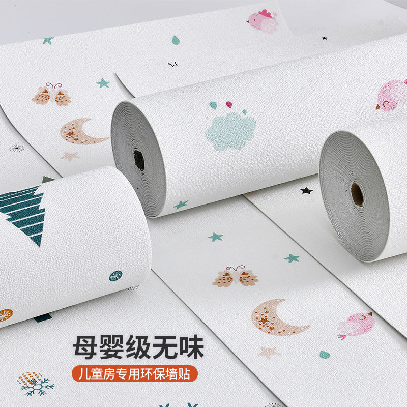 Special wallpaper for gray wall self-adhesive waterproof and moisture-proof cement wall wallpaper 3D three-dimensional wall sticker cloth mildew cover ugly sticker